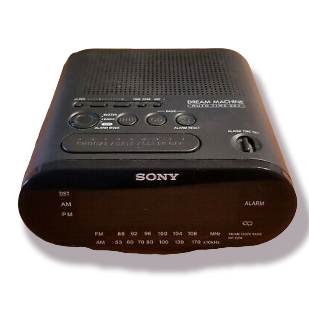 SONY Dream Machine Auto Time-set Alarm Clock